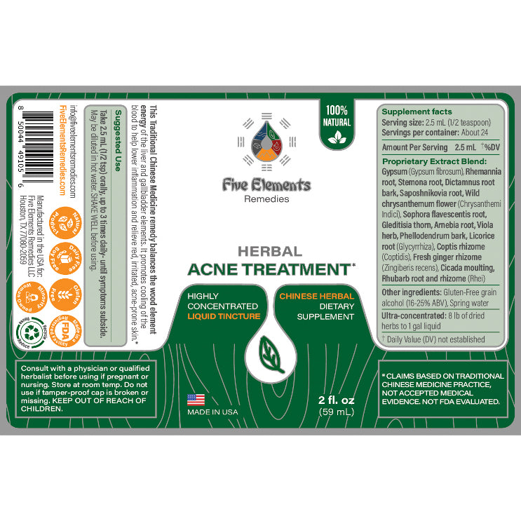 Herbal Acne Treatment