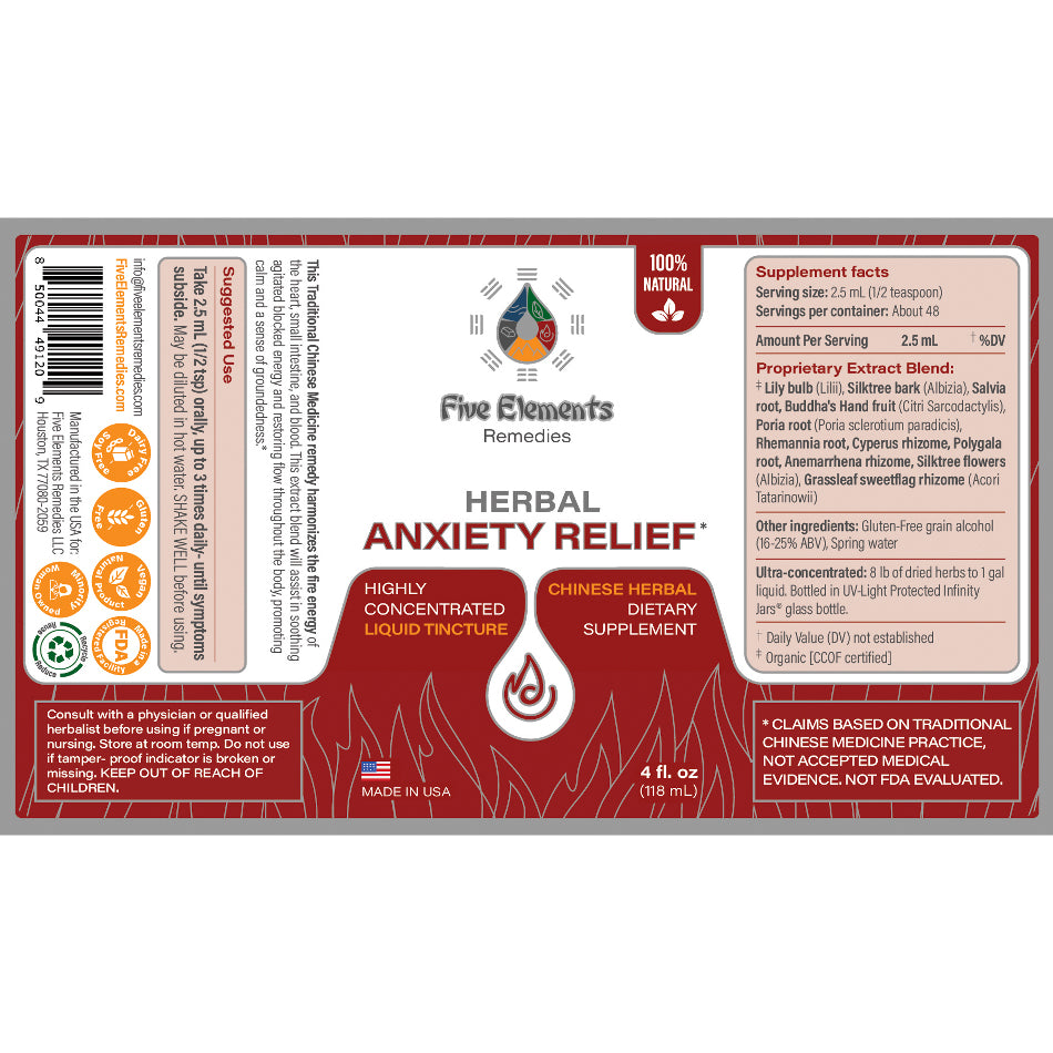 Herbal Anxiety Relief
