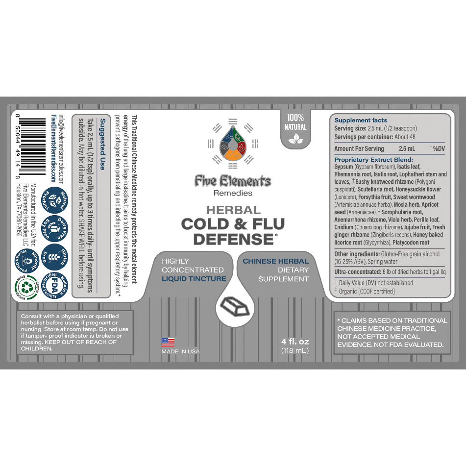 Herbal Cold & Flu Defense