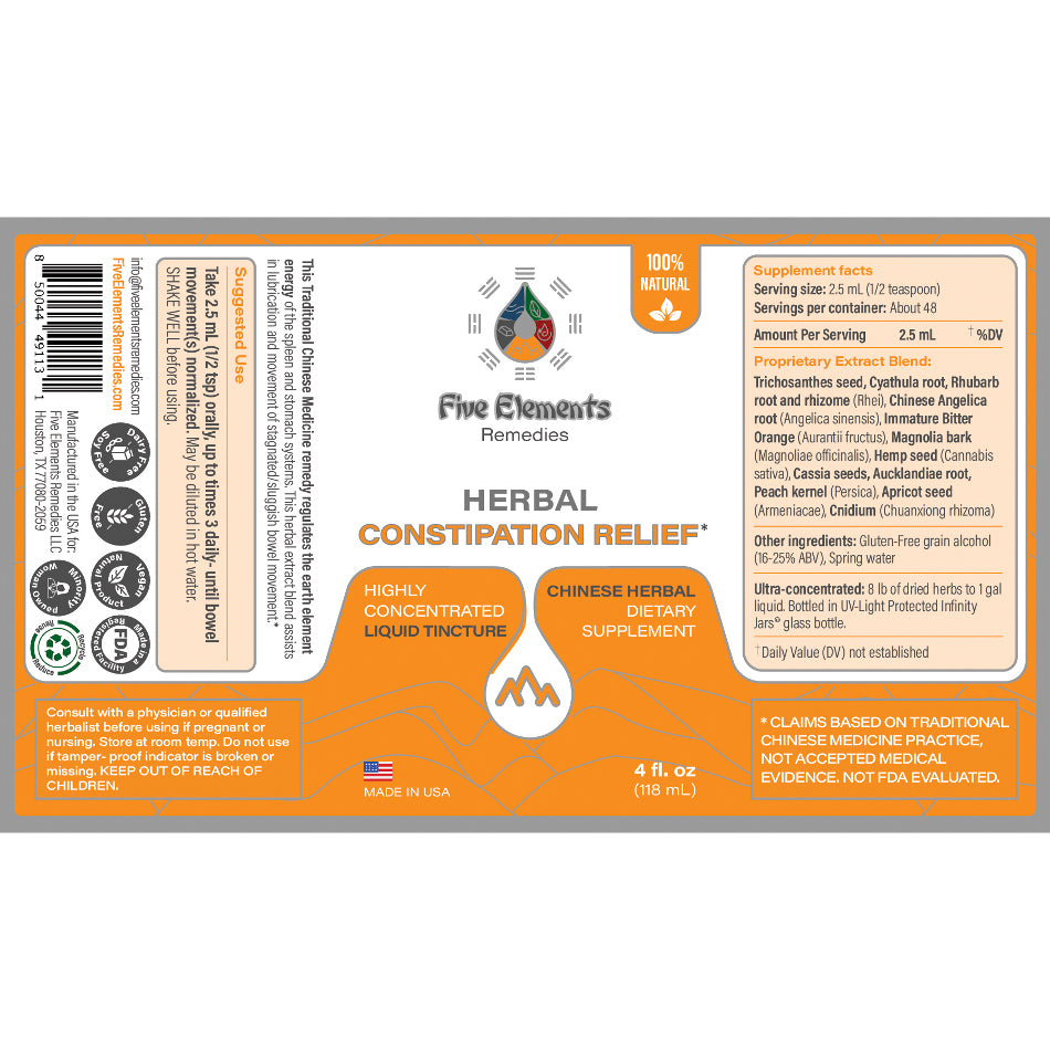 Herbal Constipation Relief